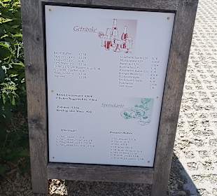 Speise+Getränkekarte