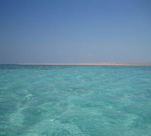 Im Hintergrund die Giftun Insel