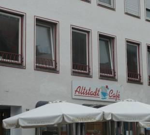 Zur Kaffeepause im Altstadt Café Münnerstadt