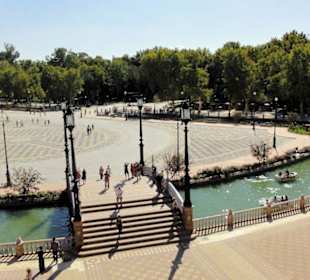 Ausflug nach Sevilla, Plaza Espana
