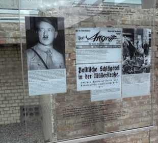 Geschichtsmeile Wilhelmstraße