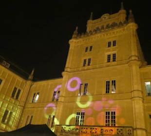 Lichtspiele am Schloss Ehrenburg zur Museumsnacht