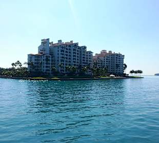 Blick auf Fisher Island