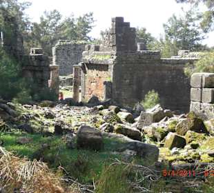 Teil der Ruinenstätte