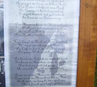 "Dat Moor-Gedicht" von Klaus Groth !