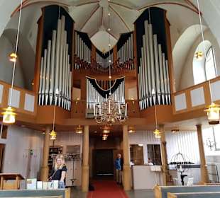 Die Orgel der Kirche in der Gammelstad