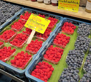Rundgang durch die Markthalle am Carlsplatz