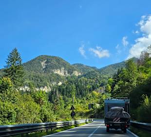 Umleitung z.Plöckenpass SR355