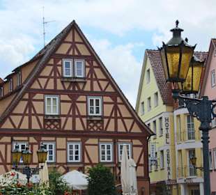 Fachwerkhäuser am Marktplatz