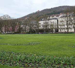 Bei einem Bummel durch den Kurgarten