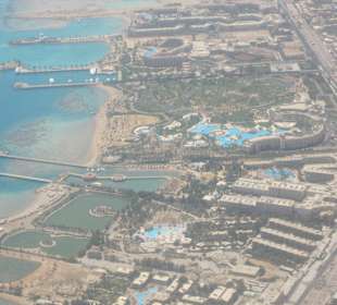 Anlage im Landeanflug