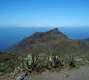 auf dem Weg ins Fischerdorf nach Masca