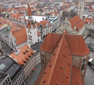 Das Kirchenschiff von oben