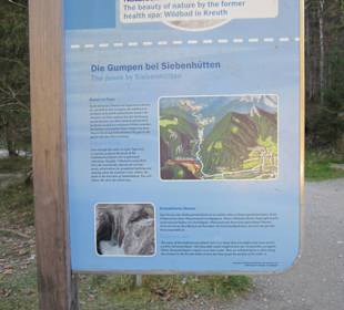 Hinweistafeln