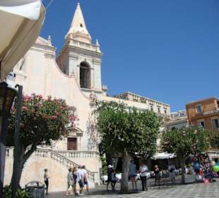 Blick auf die Kirche San Giuseppe