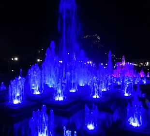 Lichtspiele bei Nacht