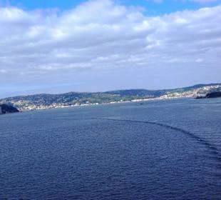 26.10.Rückfahrt von Jalta nach Santorin Durchfahrt 