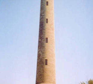 Gran Canaria Maspalomas Leuchtturm von hinten