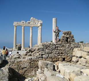Tempelruine Side Hafen