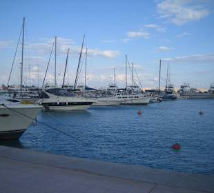 Der Hafen in der neuen Marina