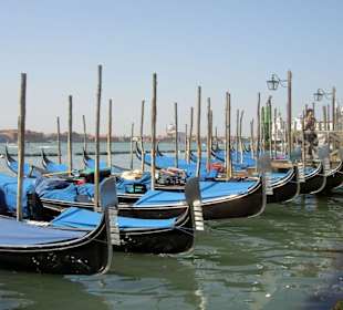 Gondeln in Venedig