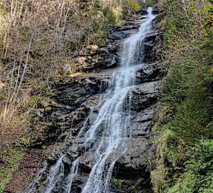 Harter Schleierwasserfall