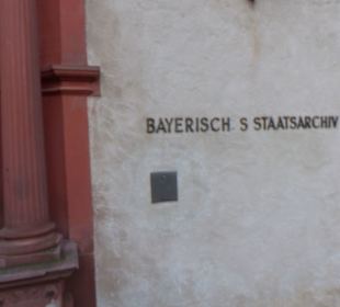 Eingang Staatsarchiv
