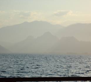 Bootsfahrt in Antalya