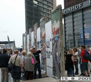 Berlin Alte Mauerreste, Potsdammer Platz