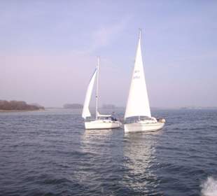 Segelboote auf der Schlei