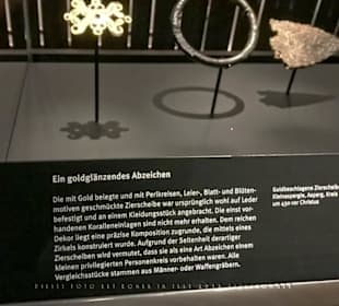 "Ein goldglänzendes Abzeichen"