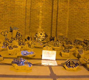 Wnętrze błękitnego meczetu