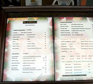 Reiche Auswahl bei Ms. Coffea