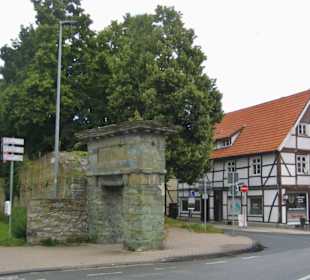 Hier stand ehemalig das Jakobi-Tor