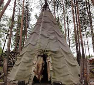 Lavvu - Unterkunft der Samen