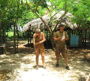 Der Schlamm brökelt