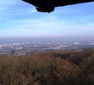 Ausblick vom Turm oben alle Richtungen