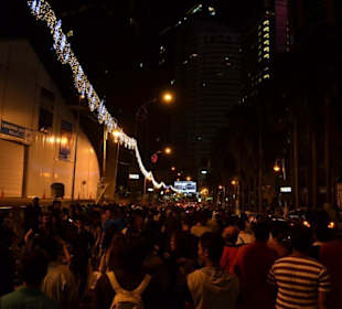 Silvester in Kuala Lumpur