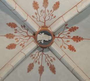 Kreuzgewölbe im Seitenschiff von St. Johannis