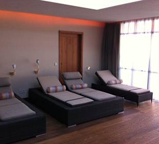 Einer der Ruheräume