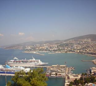 Widok na miasto ze wzgórza Ataturka