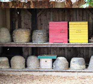 Bienenstöcke am "Haus im Moor"