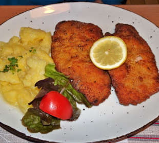 Wiener Schnitzel im Sonnen-Bräu in Mürsbach