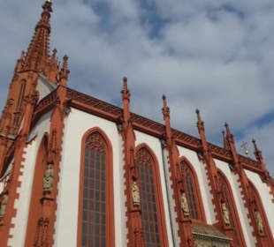 Die Marienkapelle in Würzburg am Marktplatz