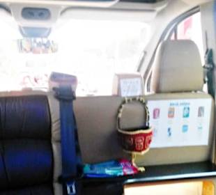 Innenbereich Transfer Fahrzeug