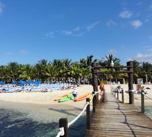 Blick zum Paradise - Beach