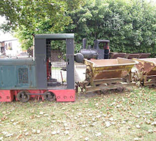 Lokomotive mit Loren