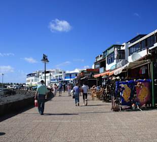 Promenade in Playa Blanca