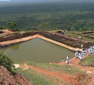 Schwimmabd in der Höhe