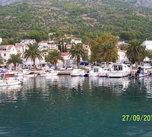 Hafen von Baska Voda